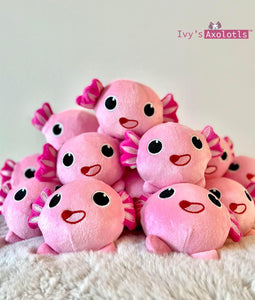 NEW! Ivy's Premium Pink Axolotl Stress Ball LIMITED STOCK!