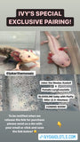 (IVY’S SPECIAL EXCLUSIVE PAIRING) Joker the Mosiac Axolotl  X Female Lucy/Leucistic BLOODLINE baby with Fluffy Gills! (2.5-4inches) COMING AUGUST 2022! LIMITED SPOTS ONLY!